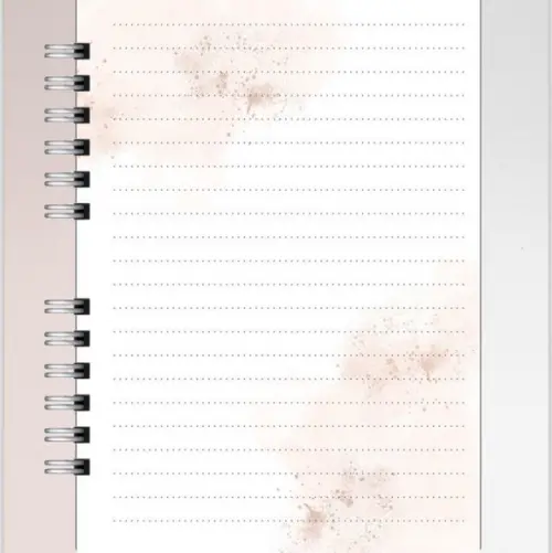 Caderno Pautado A5 Moderno