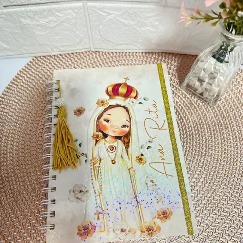 Caderno Pautado A5 Nossa Senhora de Fátima