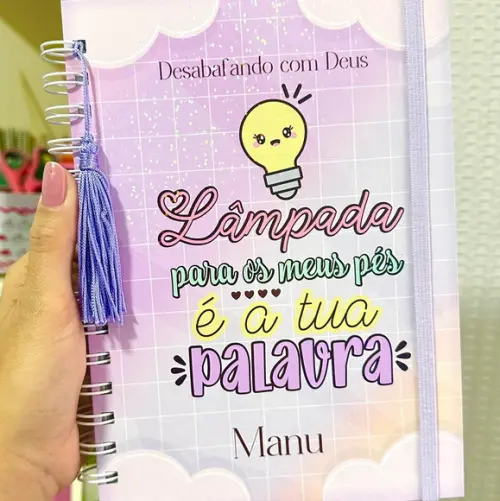 Caderno Pautado A5 Tema Cristão
