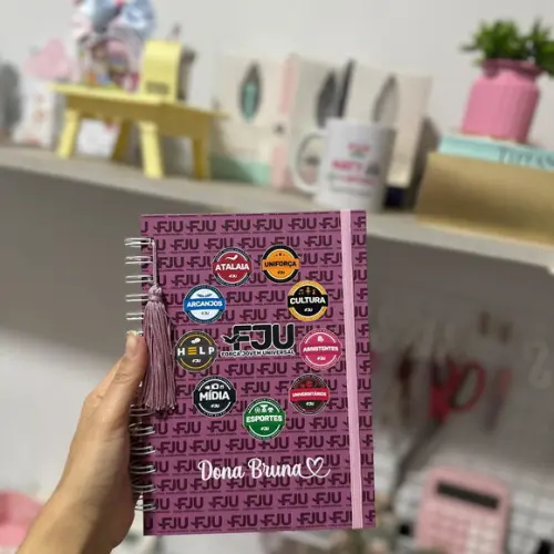 Caderno Personalizado A5 Fju Força Jovem Universal