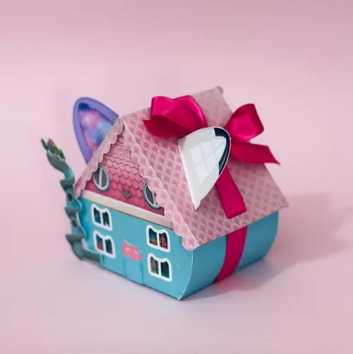 Caixa Casinha Casa Mágica da Gabby