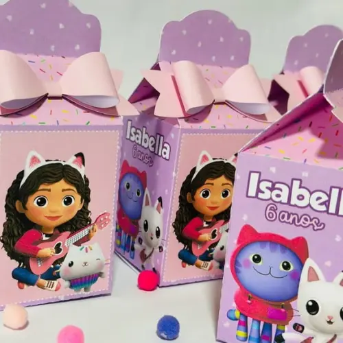 Caixa Milk a Casa Mágica da Gabby Clássica