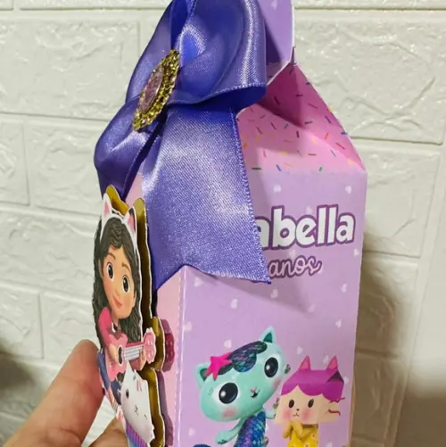 Caixa Milk a Casa Mágica da Gabby Luxo