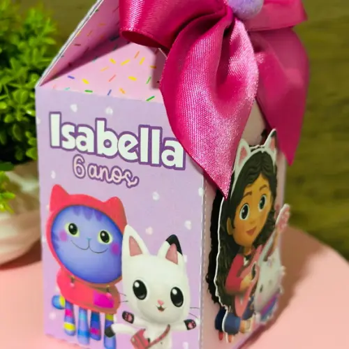 Caixa Milk a Casa Mágica da Gabby Semi Luxo