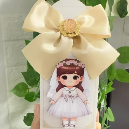 Caixa Milk Batizado Menina