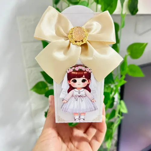 Caixa Milk Batizado Menina