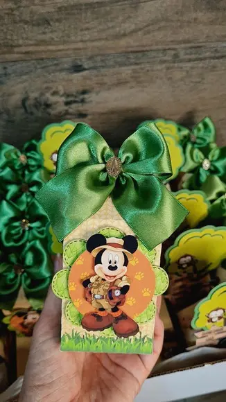 Caixa Milk Mickey Safari Luxo