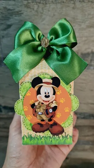 Caixa Milk Mickey Safari Luxo