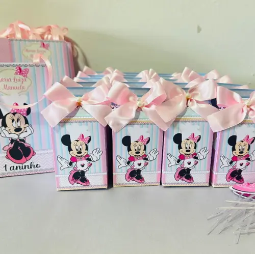 Caixa Milk Minnie Confeiteira