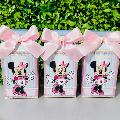 Caixa Milk Minnie Confeiteira