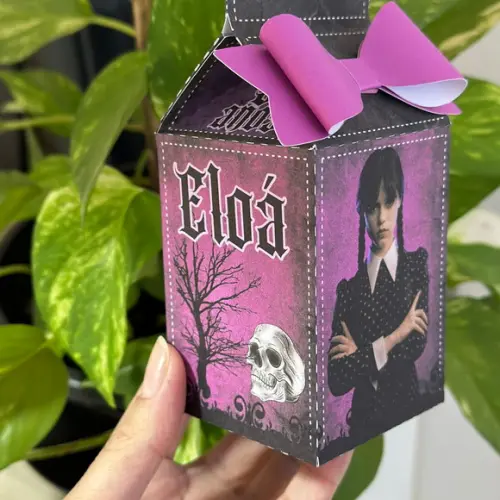 Caixa Milk Wandinha