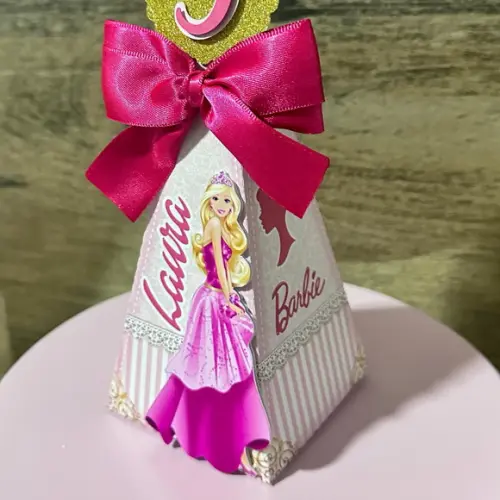 Caixa Pirâmide Barbie