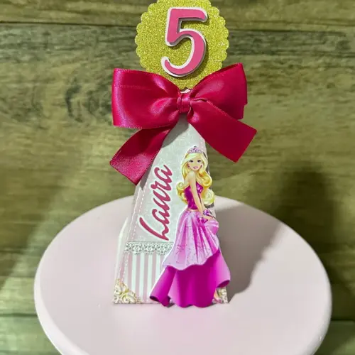 Caixa Pirâmide Barbie