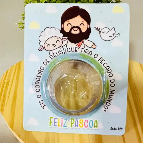 Card com Blister Páscoa Cristã
