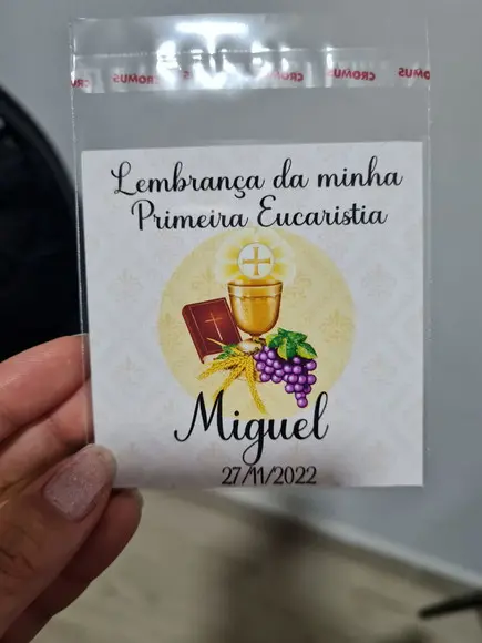 Chaveiro Lembrancinha Primeira Comunhão