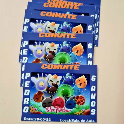 Convite Personalizado Toy Story Aquarela