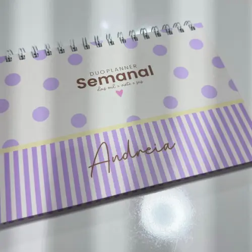 Desk Planner Semanal A5 Permanente ou 2026