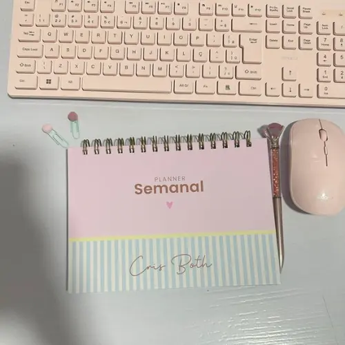 Desk Planner Semanal A5 Permanente ou 2026