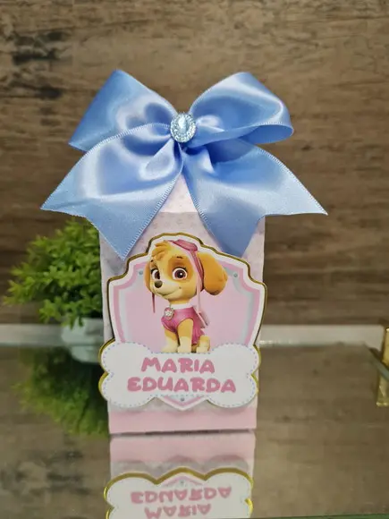Kit 30 Personalizados Patrulha Canina Menina