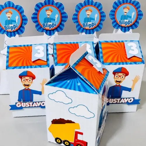Kit Festa 10 Peças Blippi