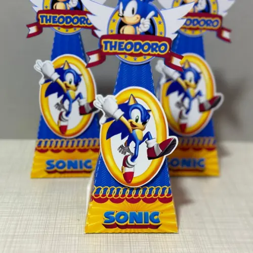 Kit Festa 10 Peças Sonic