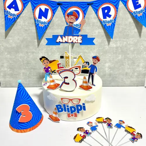 Kit Festa em Casa Blippi