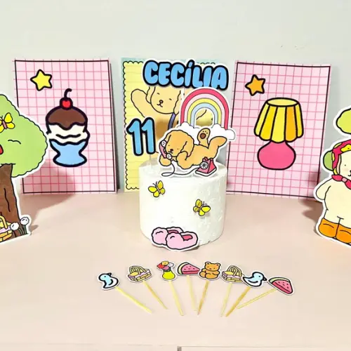 Kit Festa Só Um Bolinho Bobbie Goods
