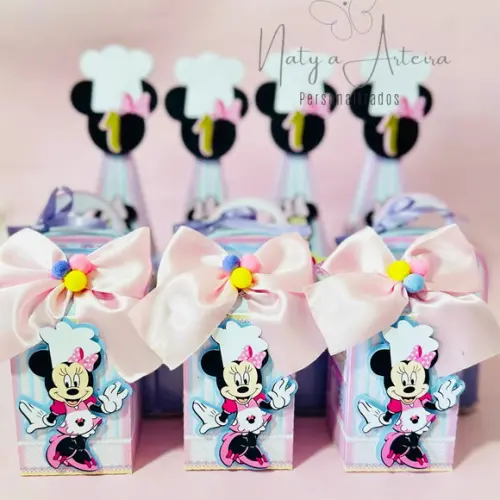Kit Minnie Confeiteira 15 Peças