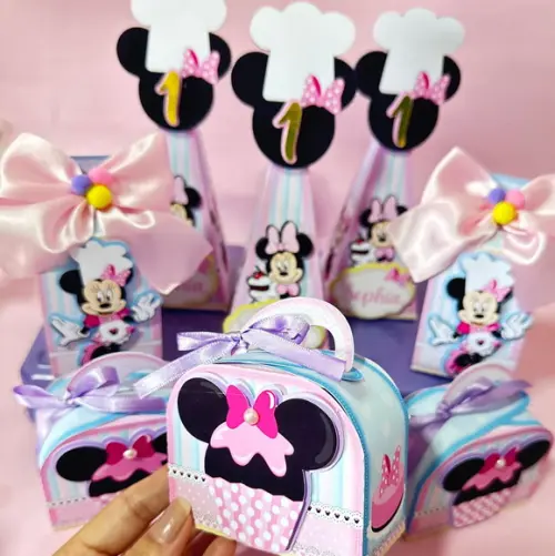 Kit Minnie Confeiteira 15 Peças
