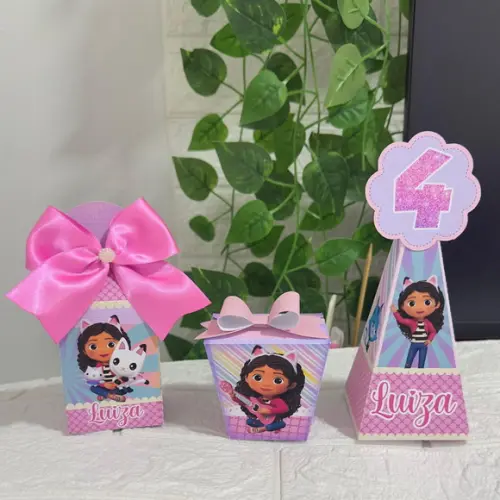 Kit Personalizados Casa Gaby 15 Peças