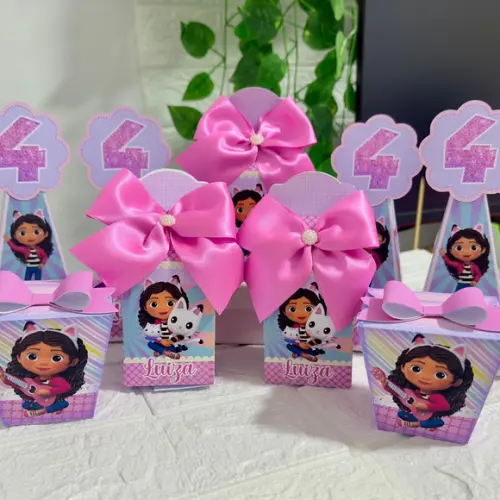 Kit Personalizados Casa Gaby 15 Peças