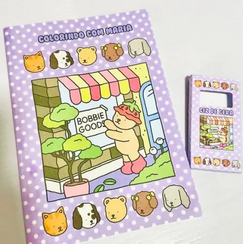 Livrinho de Colorir + Caixinha Personalizada(sem Giz) Goods