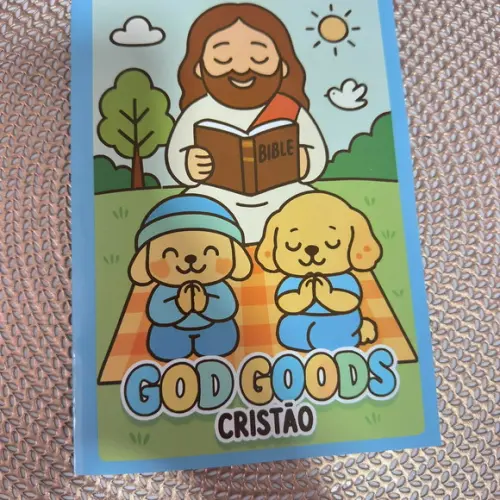 Livrinho de Colorir God Goods Cristão
