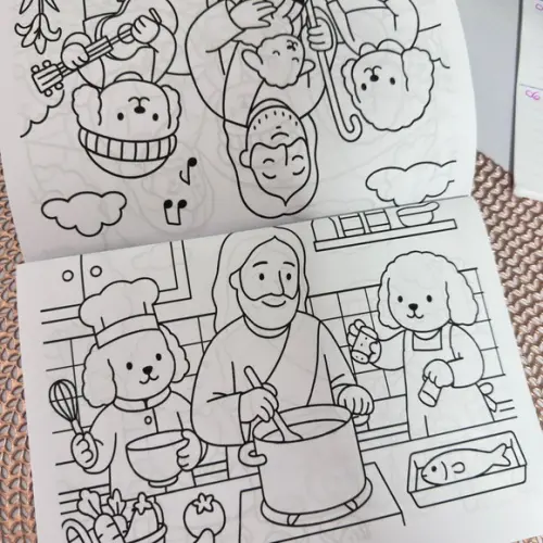 Livrinho de Colorir God Goods Cristão