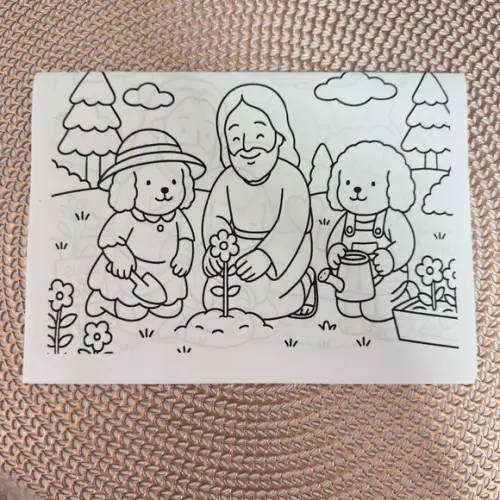Livrinho de Colorir God Goods Cristão