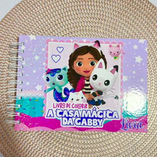 Livro de Colorir Casa Mágica Gabby