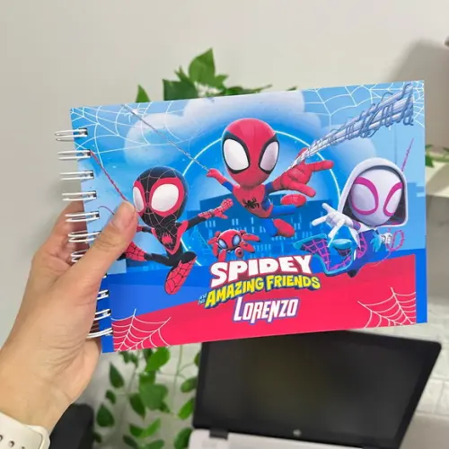 Livro de Colorir Spidey Amazing Friends