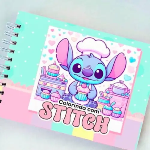 Livro de Colorir Stitch
