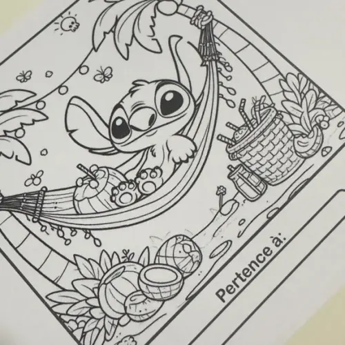 Livro de Colorir Stitch