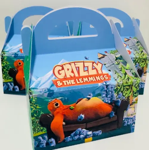 Maleta Lanche Personalizada Grizzy