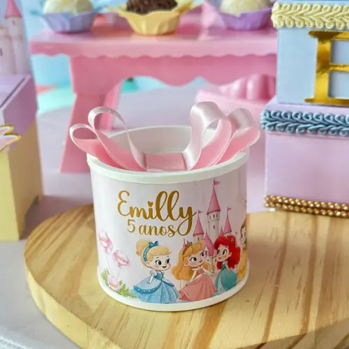 Mini Tubolata 5x6 Personalizada Princesas Cute