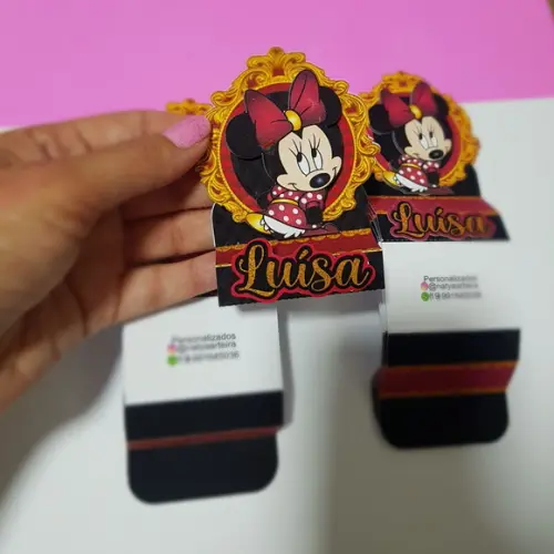Porta Bis Duplo Minnie Luxo