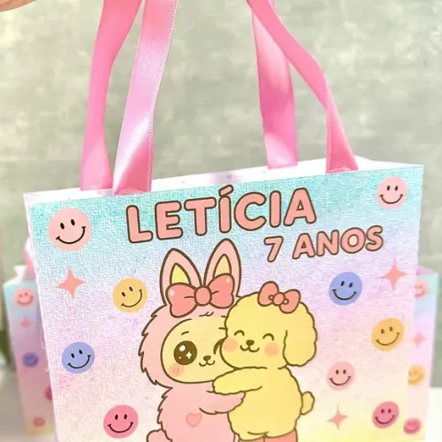 Sacolinha Personalizada Bobbie Goods Labubu