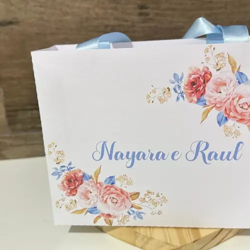 Sacolinha Personalizada Casamento