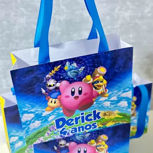 Sacolinha Personalizada Kirby G