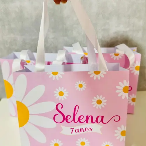 Sacolinha Personalizada Margarida