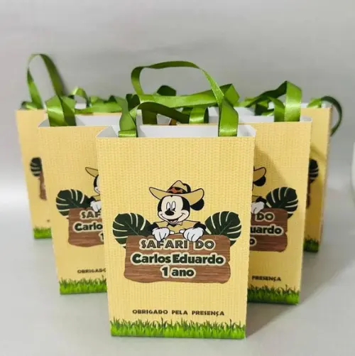 Sacolinha Surpresa Mickey Safari