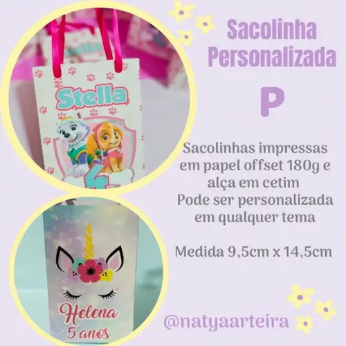 Sacolinha Surpresa Patrulha Canina