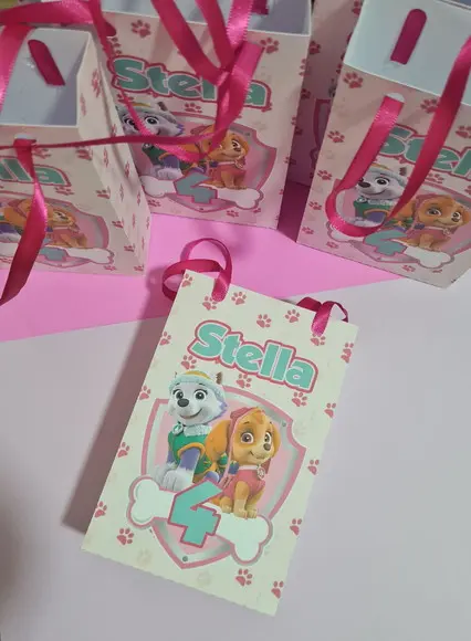 Sacolinha Surpresa Skye e Everest Patrulha Canina