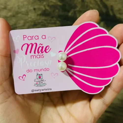 Tag para Brinco Dia das Mães